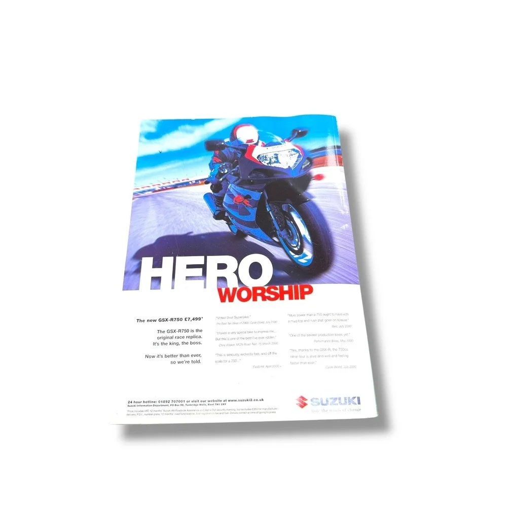 RiDE Magazine Rider‎ Power 2000 UK Motorcycle Survey Vintage Issue